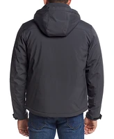 Weatherproof Men's Flex Tech Hooded Shirt Jacket