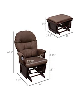 Streamdale Furniture Nursery Glider with Ottoman & Cushion