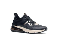 Shoes for Crews Gia, Women's Slip Resistant Work Shoes, Black Rose Gold