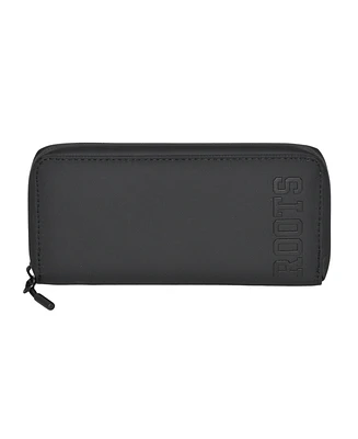 Roots Men's Slim Zipper Round Wallet