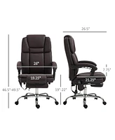 Massage Recliner Chair with Heat and Vibration