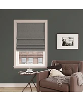 Sun Zero Pryer Textured 100% Blackout Cordless Roman Shade