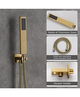 Casainc Pressure-Balanced (Temperature And Volume) All-In-One Kit with Rough in-Valve