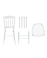 Streamdale Furniture Simple And Beautiful Napoleon Transparent Bamboo Chair For Wedding Party Npl-6