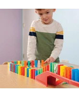 Atwood Toys Inc Kinetic Domino Toppling Kit - 204 Pieces