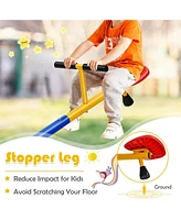Sugift 360°Rotation Kids Seesaw Swivel Teeter Totter Playground Equipment
