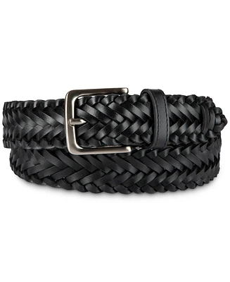 Club Room Luxury Men's Braided Belt, Created for Macy's