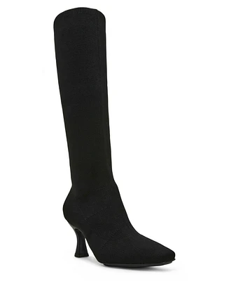 Anne Klein Women's Pillar Knit Knee High Dress Boots