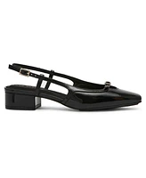 Anne Klein Women's Natalie Snip Toe Slingback Flats