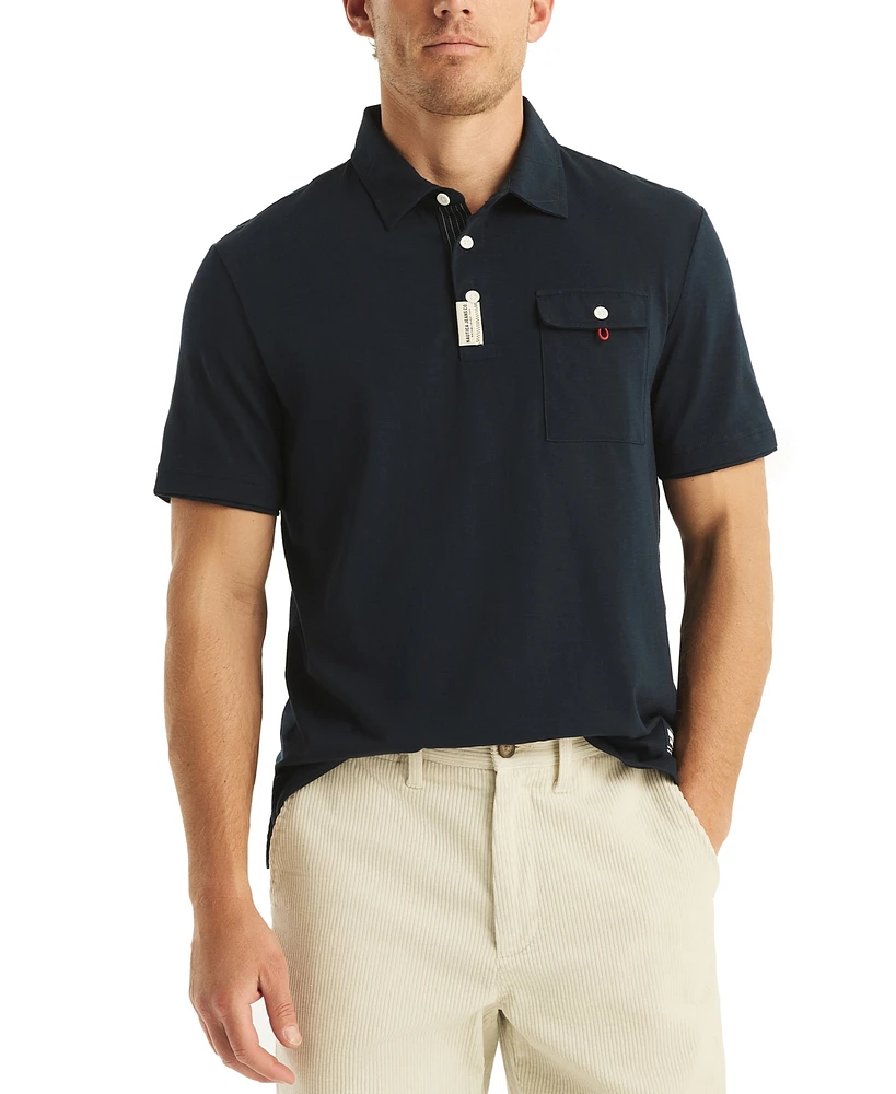 Nautica Men's Classic-Fit Pocket Polo Shirt