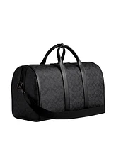 Coach Gotham 45 In Signature Canvas Duffle Bag