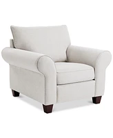 Saeville 43" Fabric Chair, Created for Macy's