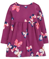 Carter's Toddler Girls Cotton Butterfly Jersey Dress