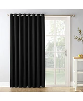 Preston Extra-Wide Blackout Grommet Sliding Patio Door Curtain Panel