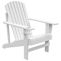 Simplie Fun Adirondack Lounge Chair: Patio, Lawn, Weather Resistant