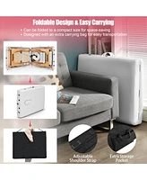 Skonyon 3 Fold Portable Adjustable Massage Table with Carry Case