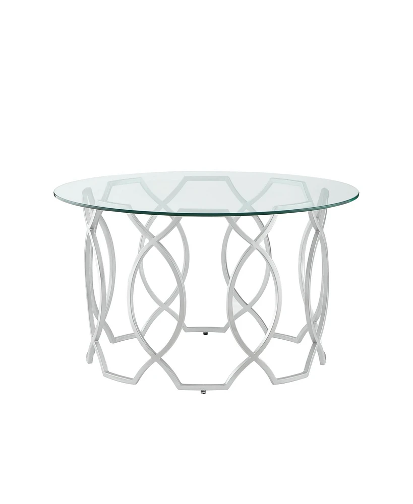 Nicole Miller Catalina Round Coffee Table