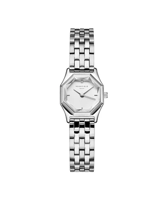 Rosefield Gemme Women's Silver Tone Stainless Steel Bracelet Watch 27.5mm