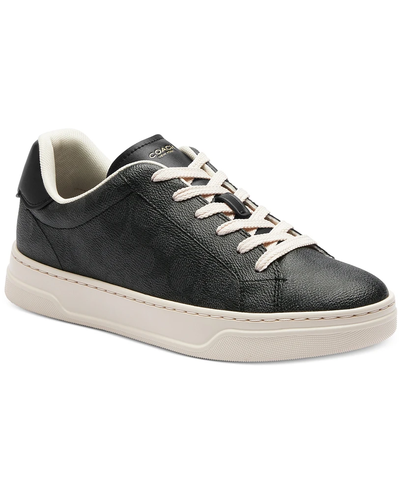 Coach Women's High Line Update Signature Canvas Sneakers