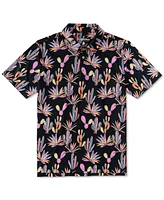 Chubbies Men's The Neon Desert Short Sleeve Printed Performance Polo Shirt