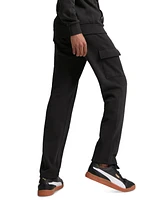 Puma Men's Elevate Embossed Fleece Cargo Pants