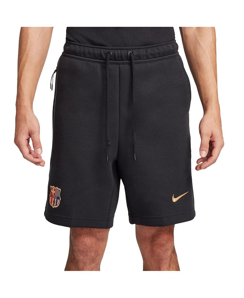 Nike Men's Black Barcelona Tech Fleece Shorts