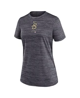 Nike Women's Charcoal Arizona Diamondbacks City Connect Practice Velocity T-Shirt