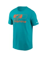 Nike Men's Aqua Miami Dolphins Air Essential T-Shirt