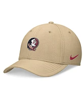 Nike Men's Gold Florida State Seminoles 2024 On-Field Swoosh Flex Hat