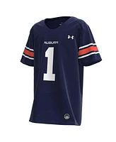 Under Armour Big Boys and Girls Navy Auburn Tigers Replica Football Jersey