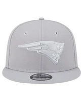 New Era Men's Gray New England Patriots Color Pack 9FIFTY Snapback Hat