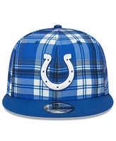 New Era Men's Royal Indianapolis Colts 2024 Sideline Statement 9FIFTY Snapback Hat