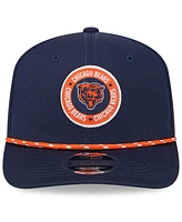 New Era Men's Navy Chicago Bears 2024 Sideline 9SEVENTY Stretch-Snap Hat