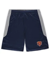 Fanatics Men's Navy Chicago Bears Big Tall Team Logo Shorts