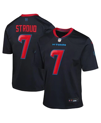 Nike Big Boys and Girls C.j. Stroud Navy Houston Texans 2nd Alternate Game Jersey