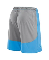 Fanatics Men's Blue Carolina Panthers Big Tall Team Logo Shorts