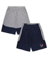 Fanatics Men's Navy Houston Texans Big Tall Team Logo Shorts