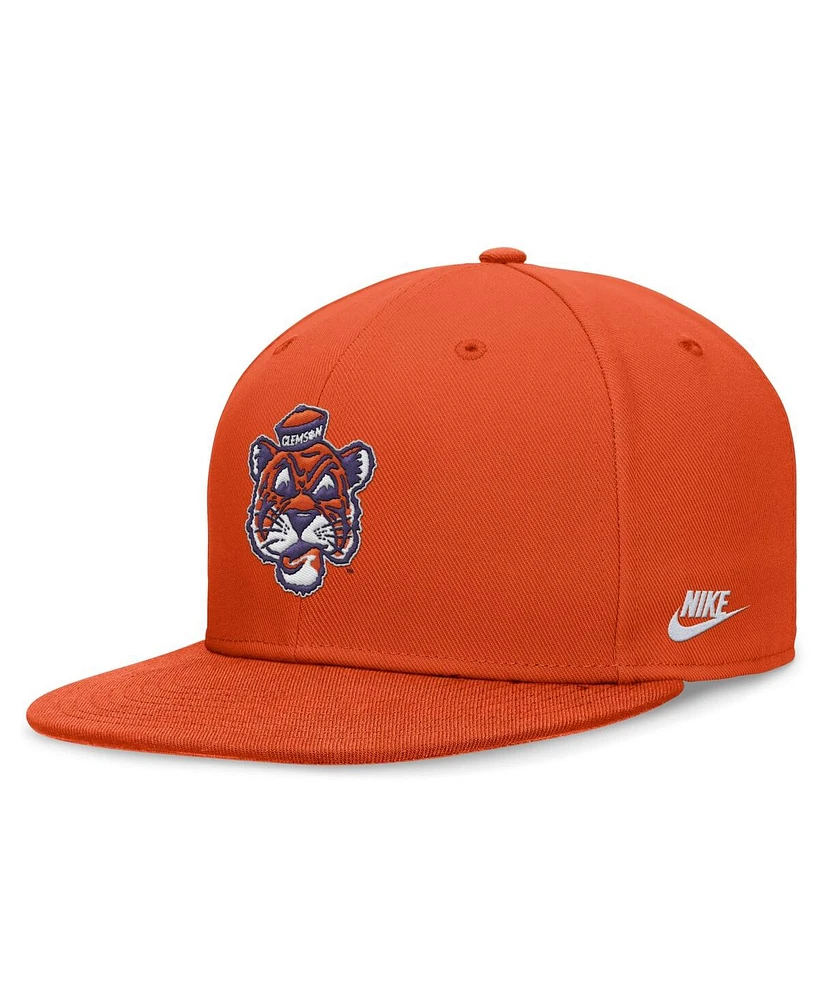 Nike Men's Orange Clemson Tigers Legacy True Fitted Hat