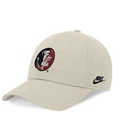 Nike Men's Stone Florida State Seminoles Legacy Club Swoosh Performance Adjustable Hat