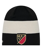 New Era Men's Black Atlanta United Fc 2024 Kick Off Collection Knit Beanie