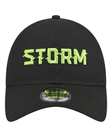 New Era Men's and Women's Black Seattle Storm Rebel Series 9TWENTY Adjustable Hat