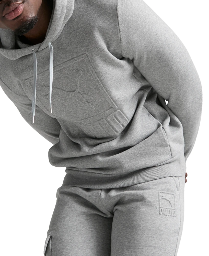 Puma Men's Elevate Embossed Fleece Hoodie