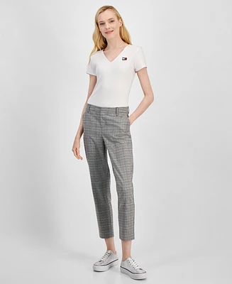 Tommy Hilfiger Women's Hampton Glen Plaid Trousers