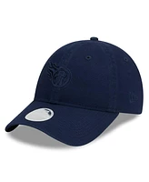 New Era Women's Navy Tennessee Titans Color Pack 9TWENTY Adjustable Hat