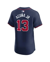 Nike Men's Ronald Acuna Jr. Atlanta Braves Alternate Elite Player Jersey