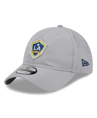 New Era Men's Gray La Galaxy Active 9TWENTY Adjustable Hat