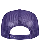 New Era Men's Purple Phoenix Suns Seeing Diamonds A-Frame Trucker 9FIFTY Snapback Hat