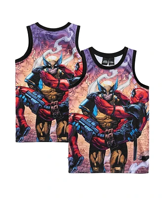 Chalk Line Men's Deadpool Wolverine Besties Venice Jersey