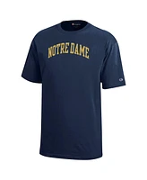 Champion Big Boys and Girls Navy Notre Dame Fighting Irish Team Arch T-Shirt