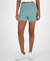 Id Ideology Women's Ribbed Shorts, Created for Macy's